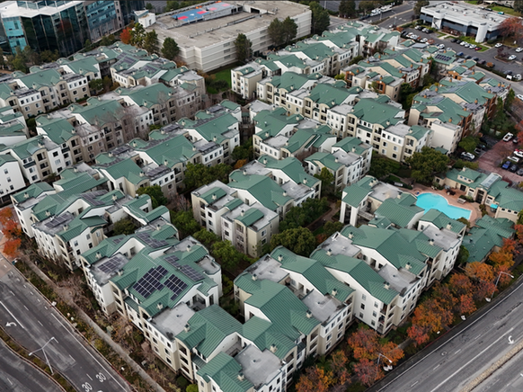 Bridgepointe Apartments Aerial View